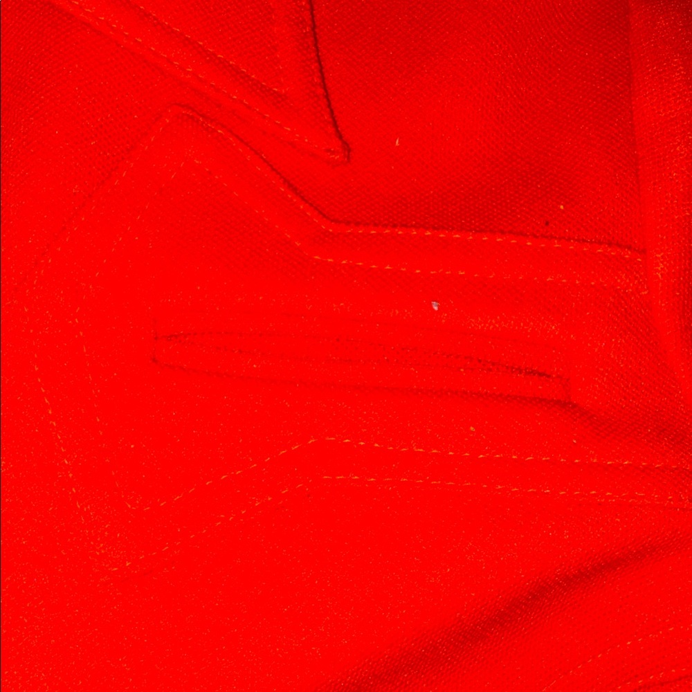 Vibrant Red Casual Button Down Shirt 60s 70s small - Picture 5 of 7